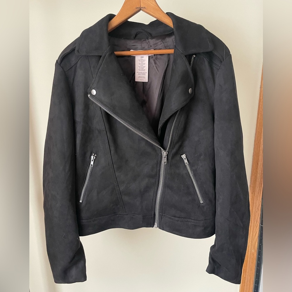 NWT Philosophy Faux Suede Jacket